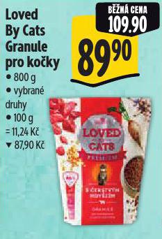LOVED BY CATS GRANULE PRO KOČKY