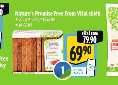 NATURE´S PROMISE FREE FORM VITAL CHLÉB