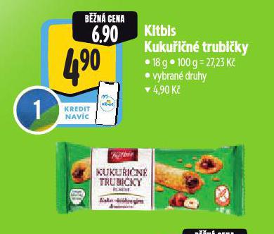 KITBIS KUKUŘIČNÉ TRUBIČKY