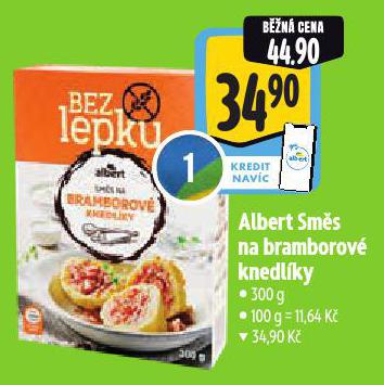 SMĚS NA BRAMBOROVÉ KNEDLÍKY