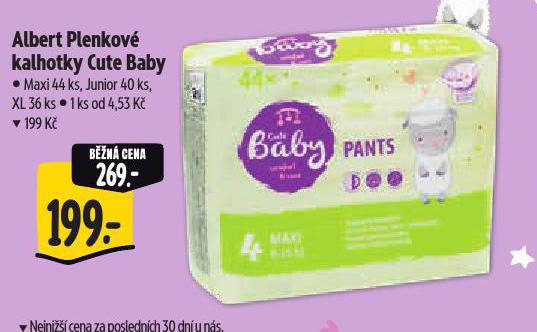 PLENKOV KALHOTKY CUTE BABY