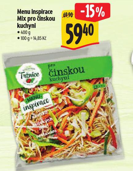 MENU INSPIRACE MIX PRO ČÍNSKOU KUCHYNI