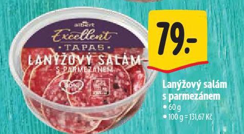 LANÝŽOVÝ SALÁM S PARMEZÁNEM