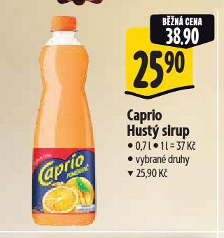 CAPRIO HUST SIRUP