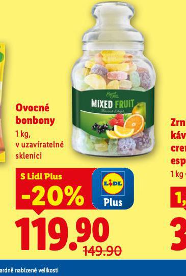 OVOCN BONBONY