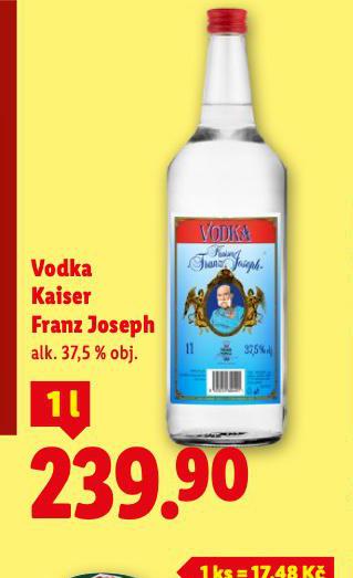 VODKA KAISER FRANZ JOSEPH