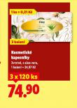 CIEN KOSMETICK KAPESNKY