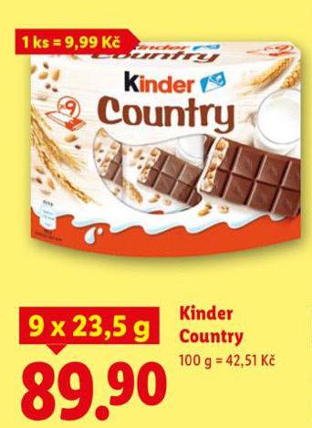 KINDER COUNTRY