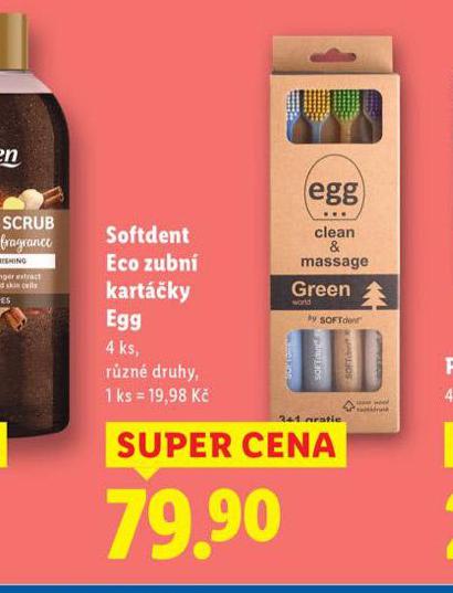 SOFTDENT ECO ZUBN KARTEK