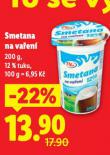 SMETANA NA VAŘENÍ