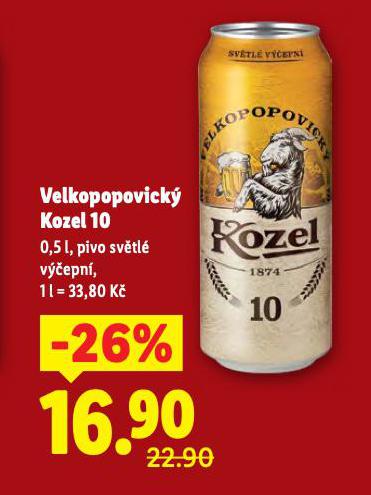 PIVO VELKOPOPOVICK KOZEL