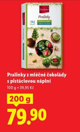 PRALINKY Z MLN OKOLDY S PISTCIOVOU NPLN