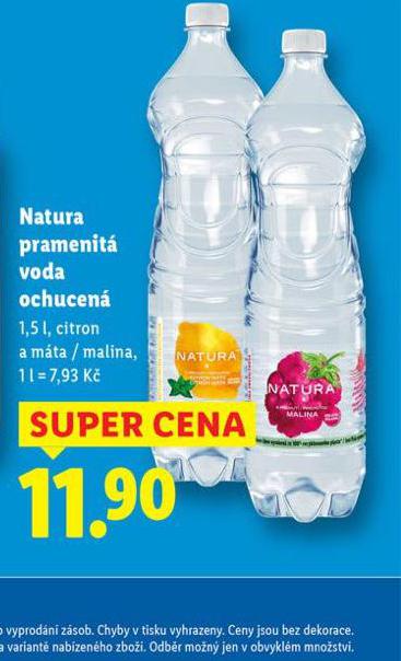 NATURA PRAMENIT VODA OCHUCEN