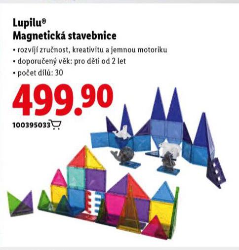 LUPILU MAGNETICK STAVEBNICE