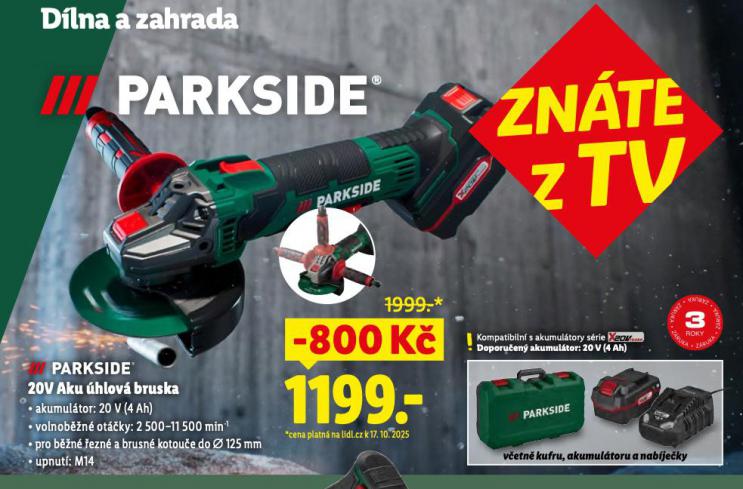 PARKSIDE AKU HLOV BRUSKA