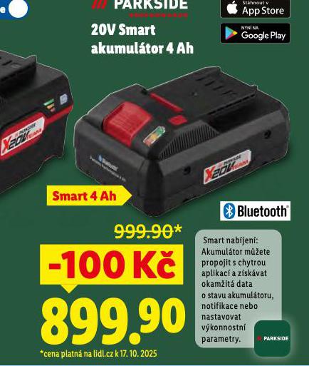PARKSIDE SMART AKUMULTOR