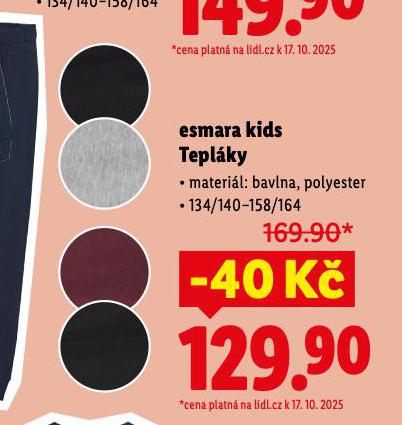ESMARA KIDS TEPLKY