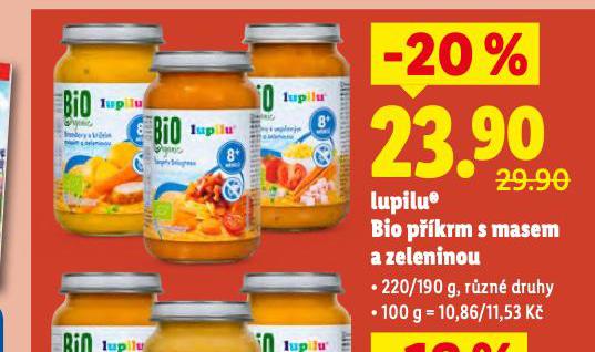 LUPILU BIO PKRM S MASEM A ZELENINOU