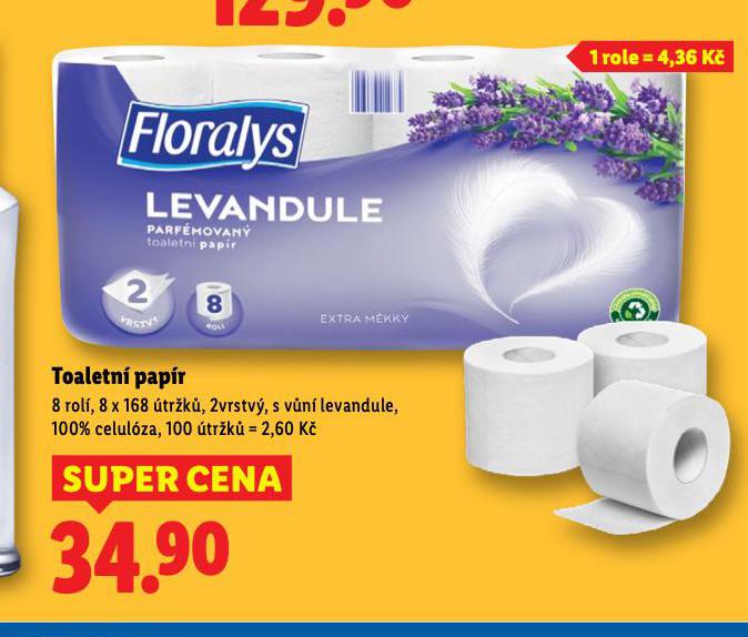 FLORALYS TOALETN PAPR
