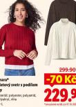 ÚPLETOVÝ SVETR S PODÍLEM VLNY