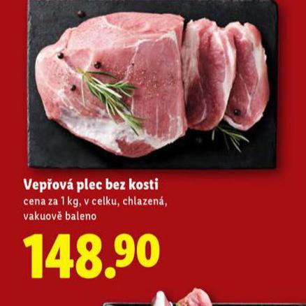 VEPOV PLEC BEZ KOSTI