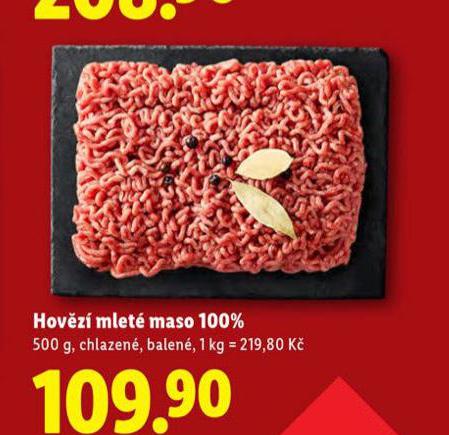 HOVZ MLET MASO 100%