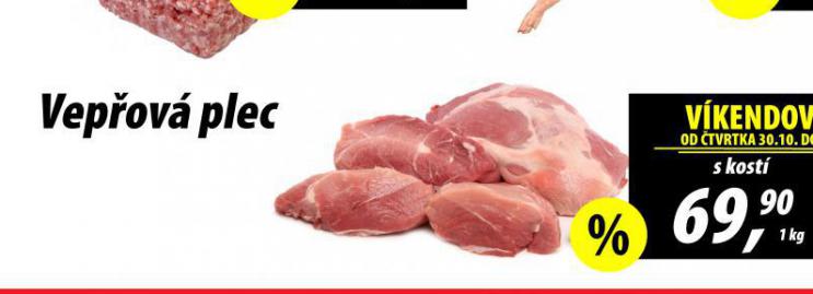 VEPŘOVÁ PLEC S KOSTÍ