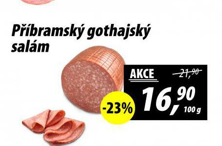 PŘÍBRAMSKÝ GOTHAJSKÝ SALÁM