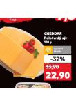 CHEDDAR POLOTVRDÝ SÝR