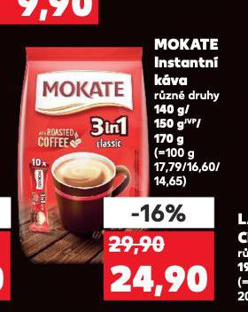 MOKATE INSTANTNÍ KÁVA