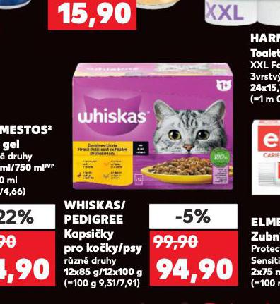 WHISKAS KAPSIČKY PRO KOČKY