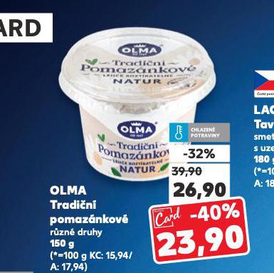 OLMA TRADIČNÍ POMAZÁNKOVÉ