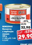 NINGSHAI KONZERVA S VEPŘOVÝM MASEM