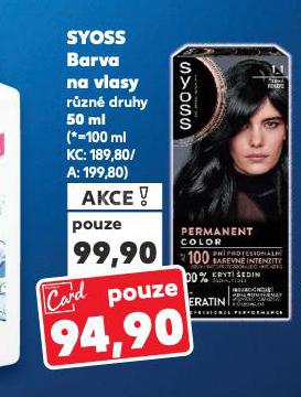 SYOSS BARVA NA VLASY