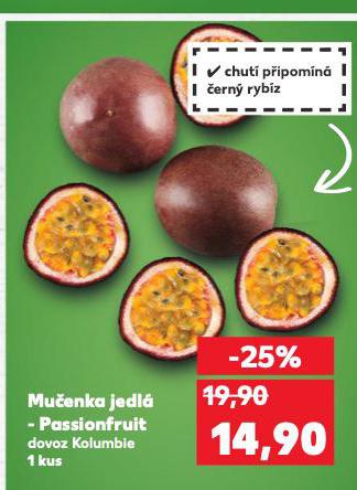 MUČENKA JEDLÁ - PASSIONFRUIT