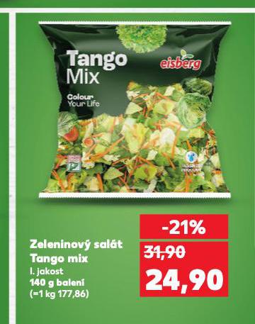 ZELENINOVÝ SALÁT TANGO MIX