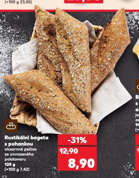 RUSTIKÁLNÍ BAGETA S POHANKOU