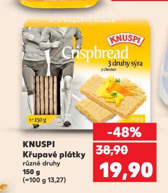 KNUSPI KŘUPAVÉ PLÁTKY