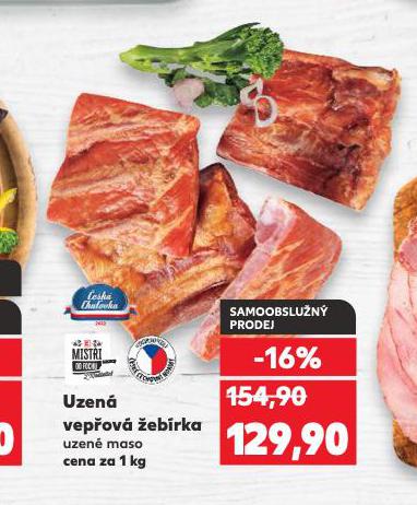 UZENÁ VEPŘOVÁ ŽEBÍRKA