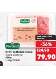 KRŮTÍ MĚLNĚNÉ MASO