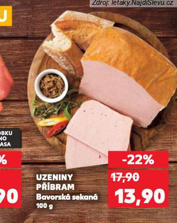 UZENINY PŘÍBRAM BAVORSKÁ SEKANÁ
