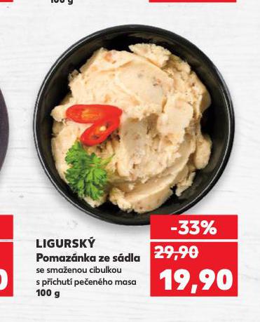 LIGURSKÝ POMAZÁNKA ZE SÁDLA
