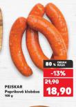 PEJSKAR PAPRIKOVÁ KLOBÁSA