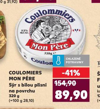 COULOMIERS MON PÉRE SÝR S BÍLOU PLÍSNÍ