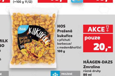 HOS PRAŽENÁ KUKUŘICE