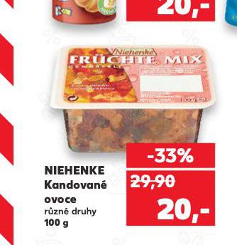 NIEHENKE KANDOVANÉ OVOCE
