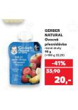 GERBER NATURAL OVOCNÁ PŘESNÍDÁVKA