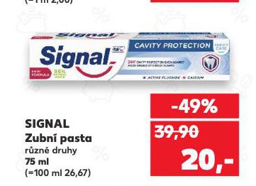 SIGNAL ZUBNÍ PASTA