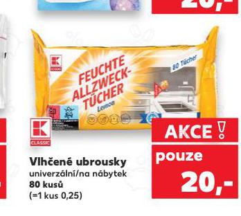 VLHČENÉ UBROUSKY