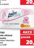 LINTEO BABY DĚTSKÉ VLHČENÉ UBROUSKY